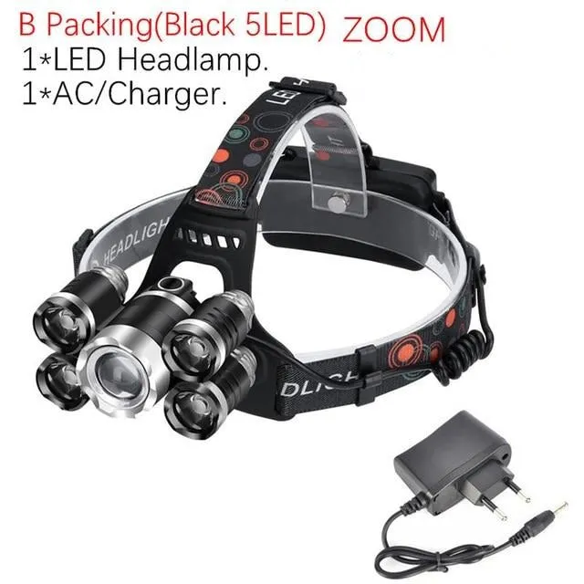 Flashlight Head Torch For Hunting