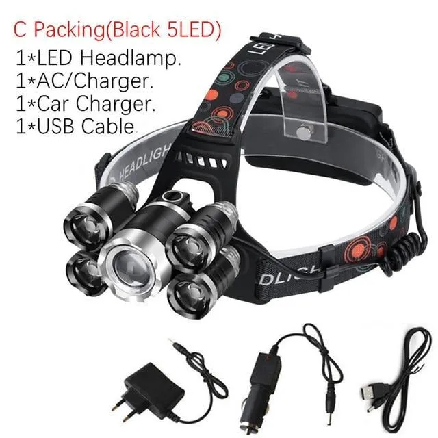 Flashlight Head Torch For Hunting
