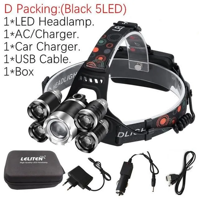 Flashlight Head Torch For Hunting