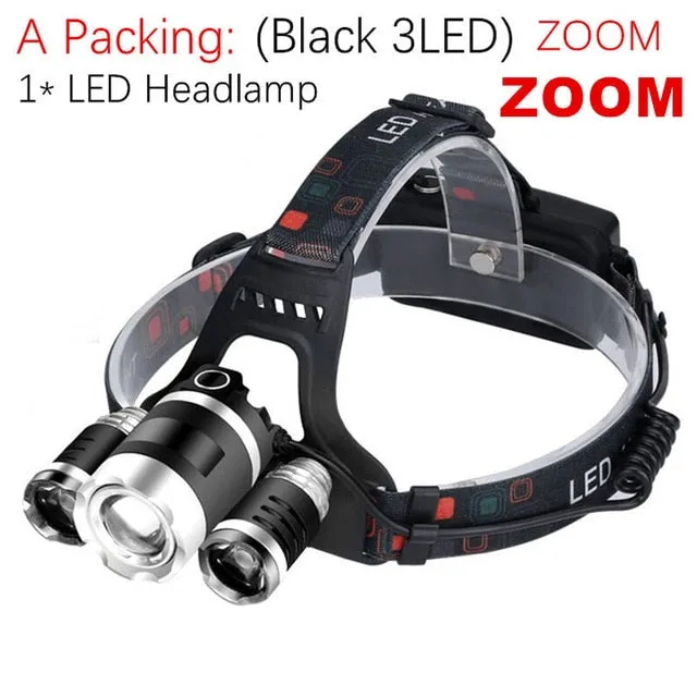 Flashlight Head Torch For Hunting