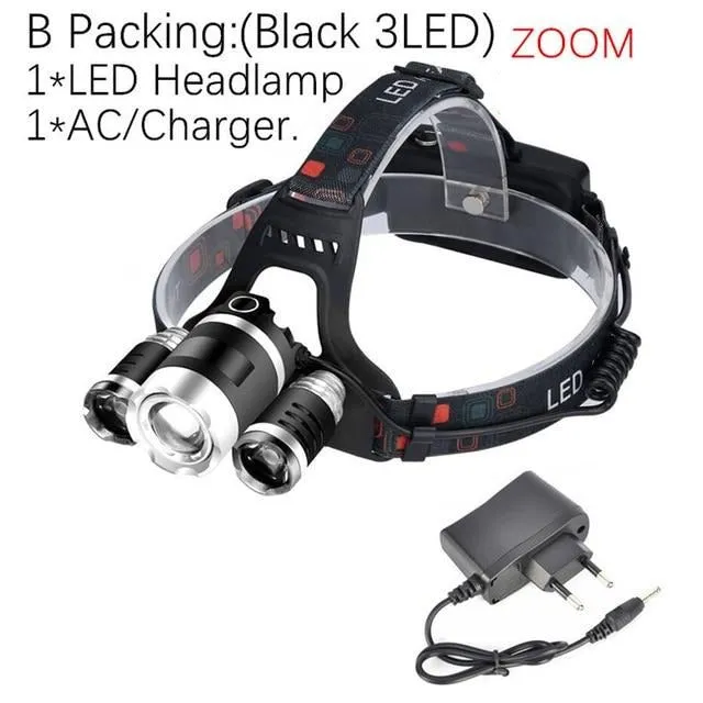 Flashlight Head Torch For Hunting