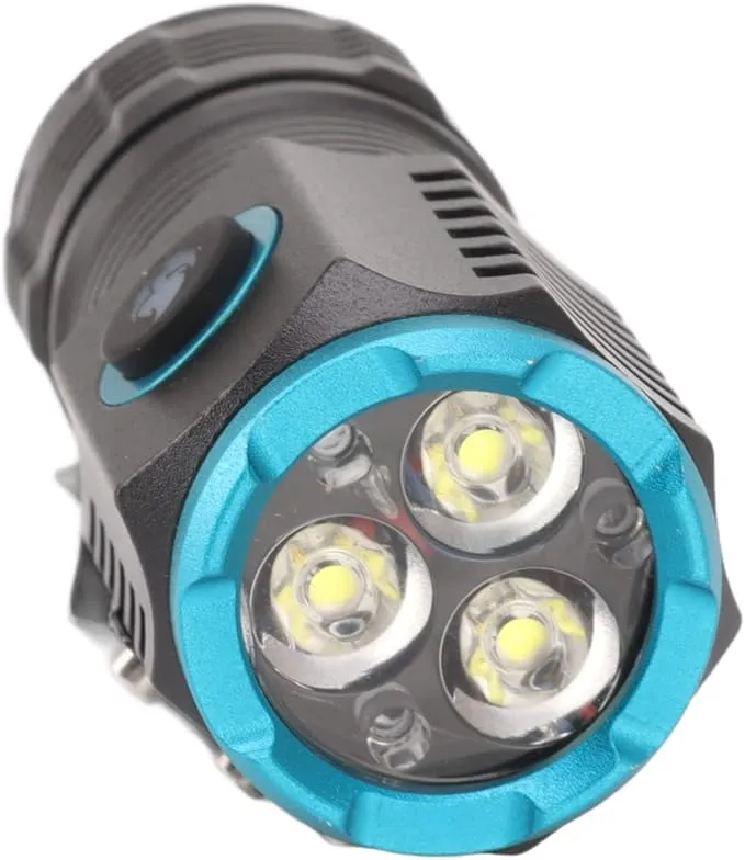 Flashlight Mini Powerful Flashlight High Luminous Flux 2000lm Bright USB C Rechargeable Best Tactical Torh LED 6 Modes IPX4 Waterproof Tail Magnet