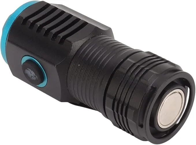 Flashlight Mini Powerful Flashlight High Luminous Flux 2000lm Bright USB C Rechargeable Best Tactical Torh LED 6 Modes IPX4 Waterproof Tail Magnet