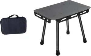 Foldable Camping Table Beach Table Retractable Lightweight Portable Stool Small Chair for Patio BBQ Hiking Backpacking Travel