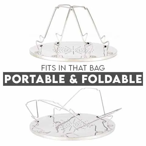 Foldable Campstove Toaster