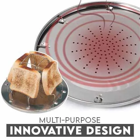 Foldable Campstove Toaster