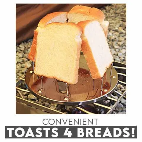 Foldable Campstove Toaster