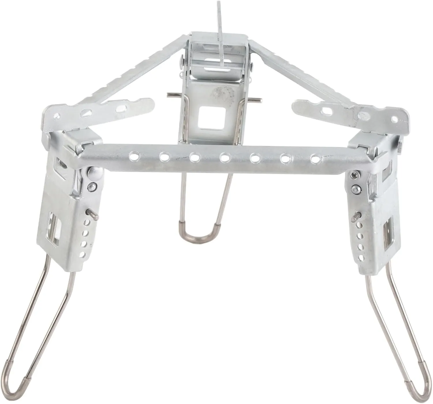 Foldable Triangle Stand, Portable Camping Tripod Rack Folding Burner Gas Stove Pot Bracket for Outdoor Camping Grill Cooking