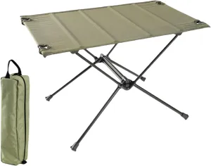 Folding Camping Table Ultralight Desk Furniture Camp Table Outdoor Foldable Table Beach Table for Garden Hiking Patio BBQ