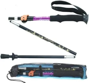 Folding Trekking Poles Hiking Crutches Walking Sticks Outdoor Gear