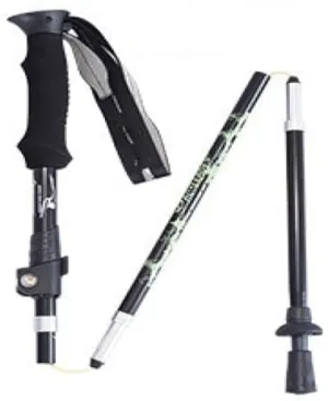Folding Trekking Poles Hiking Crutches Walking Sticks Outdoor Gear