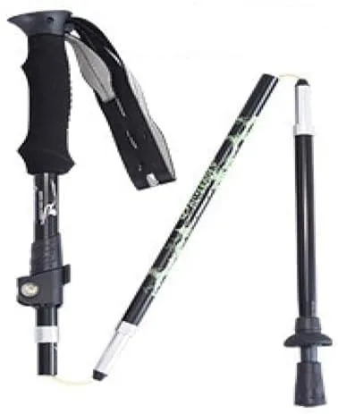Folding Trekking Poles Hiking Crutches Walking Sticks Outdoor Gear