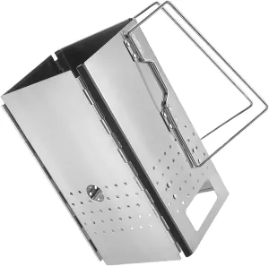 Folding Wood Stove Outdoor Cooking Picnics Camp Stove Portable Wood Furnaces Burners For Outdoor Camping Picnics