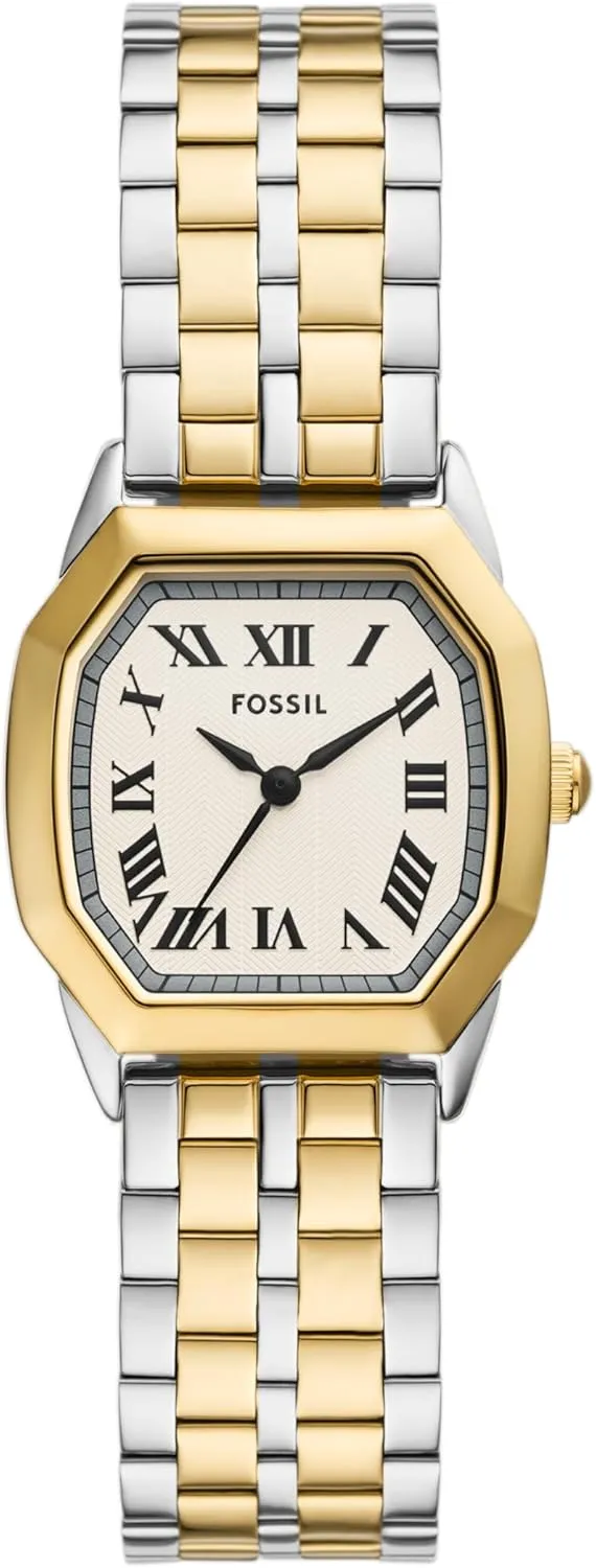 Fossil Women's Harlow Three-Hand Stainless Steel Bracelet Watch