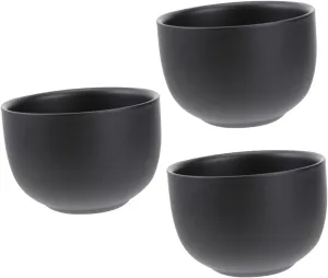 FRCOLOR 3pcs Double Layer Stainless Steel Shaving Bowl for Men Shaving Cream Soap Bowl for Home Barber Shop Use Convenient Storage Design