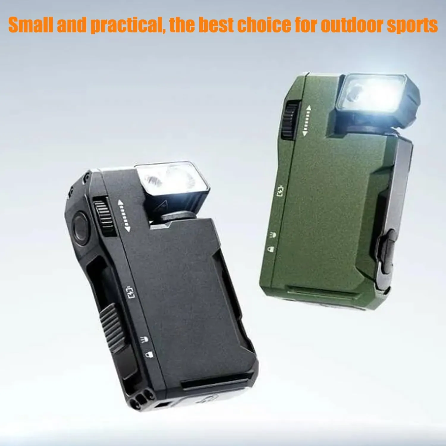 G5 Rechargeable EDC Flashlight,2025 New G5 EDC Light 400 Lumens,Super Bright 3 Modes EDC Flashlight,Mini Flashlight with Magnet,Dual Light,Ip68 Waterproof,for Outdoor, Emergency (Mix)