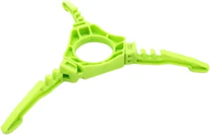 GALPADA 1pc Foldable Gas Bottle Stand Stove Bracket Gas Tank Bracket Stove Tripod Foldable Gas Bottle Holder Green