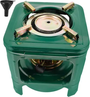 GALPADA 1set Portable Kerosene Stove for Camping and Barbecue Compact Heating Device for Outdoor Use and Wear-resistant Construction for Fire Making and Cooking