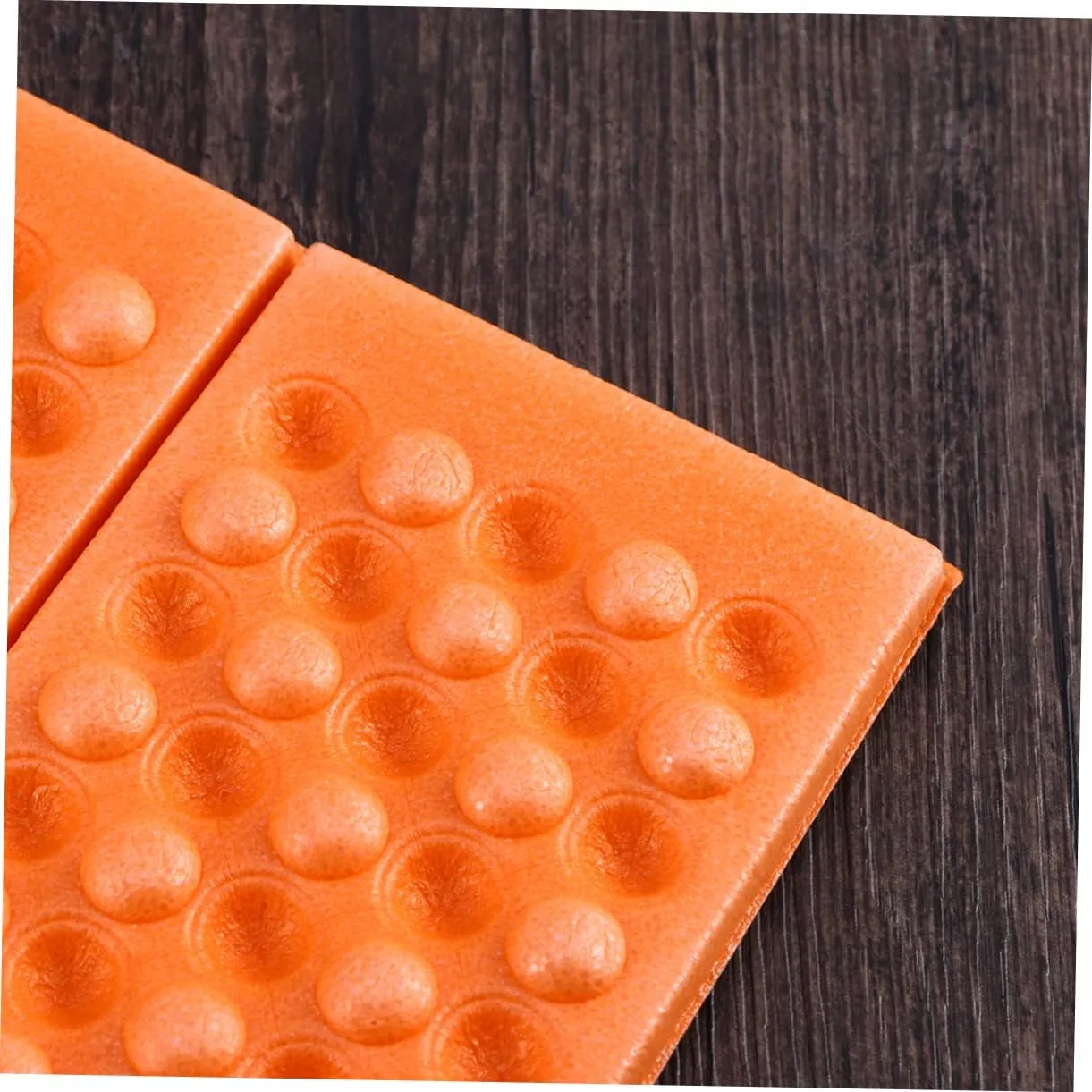 GANAZONO 4pcs Waterproof Mats Picnic Blanket Waterproof Pad for Camping Outdoor Seating Cushions Foam Camping Pad Hiking Pads for Sitting Folding Sleeping Pad Lounger Orange