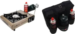 Gas One GS-3400P Propane or Butane Stove Dual Fuel Stove   Carry Bag for Portable Butane Stoves