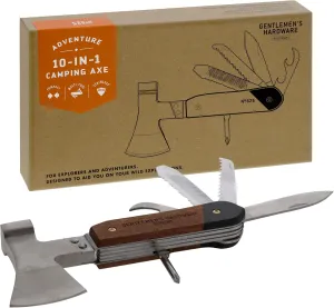 Gentlemen's Hardware - 9-in-1 Hammer Multi-Tool, For At Home or On The Go, Stainless Steel, Versatile, Convenient