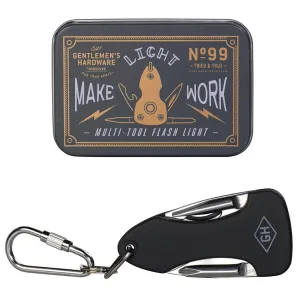 Gentlemen's Hardware | Pocket Multi Tool with Flashlight
