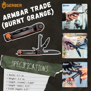 GERBER ARMBAR TRADE (Burnt Orange)