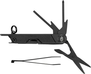 Gerber Gear Armbar Mini - 8-in1 Travel Multitool with Package Opener, Screwdriver & Scissors - EDC Adventure Gear for Camping, Hiking & Outdoor - Compact Utility Tool - Black