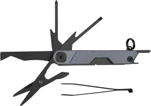 Gerber Gear Armbar Mini - 8-in1 Travel Multitool with Package Opener, Screwdriver & Scissors - EDC Adventure Gear for Camping, Hiking & Outdoor - Compact Utility Tool - Blue
