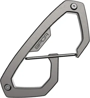 GPCA Carabiner Loop PRO, Key Organizer, Key Ring, Car Key Holder, Carabiner for Rappelling, Hunting and Rescue - Heavy Duty Carabiner Keychain Clip for Everyday Adventures