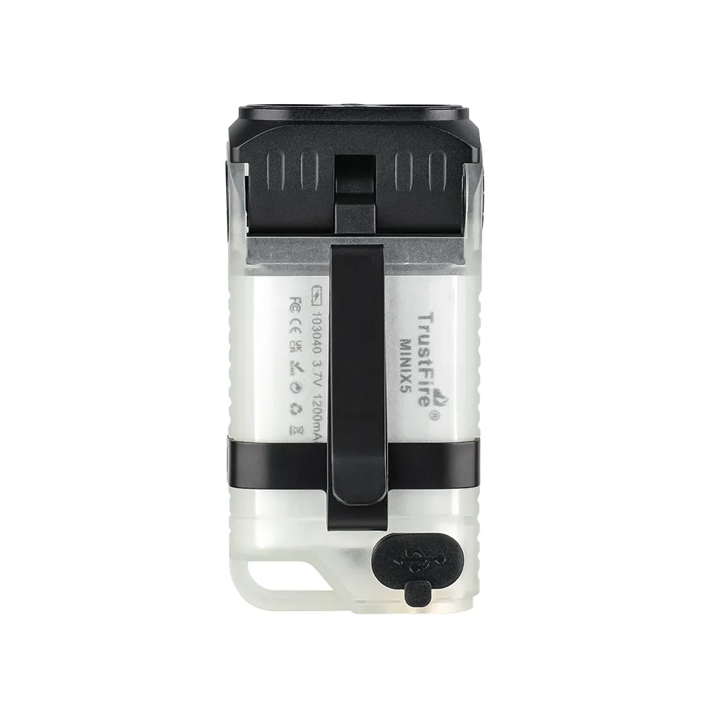 GRAY MINIX5 MULTIFUNCTIONAL EDC PORTABLE LIGHT(20%OFF)