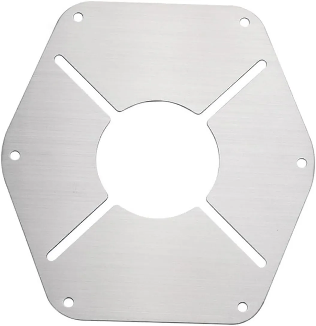 Happyyami 1Pc Outdoor Stove Insulation Plate Durable Heat Shield for Barbecue Camping Compact Design for Easy Storage and Transport Essential Camping Accessory