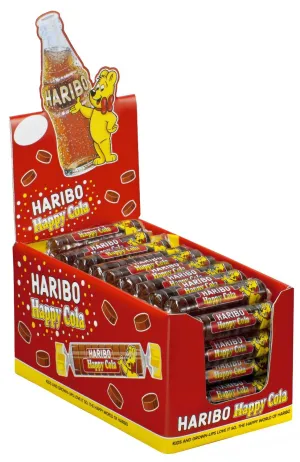 Haribo Cola-Roulette, 7/8-Ounce Rolls (Pack of 50)