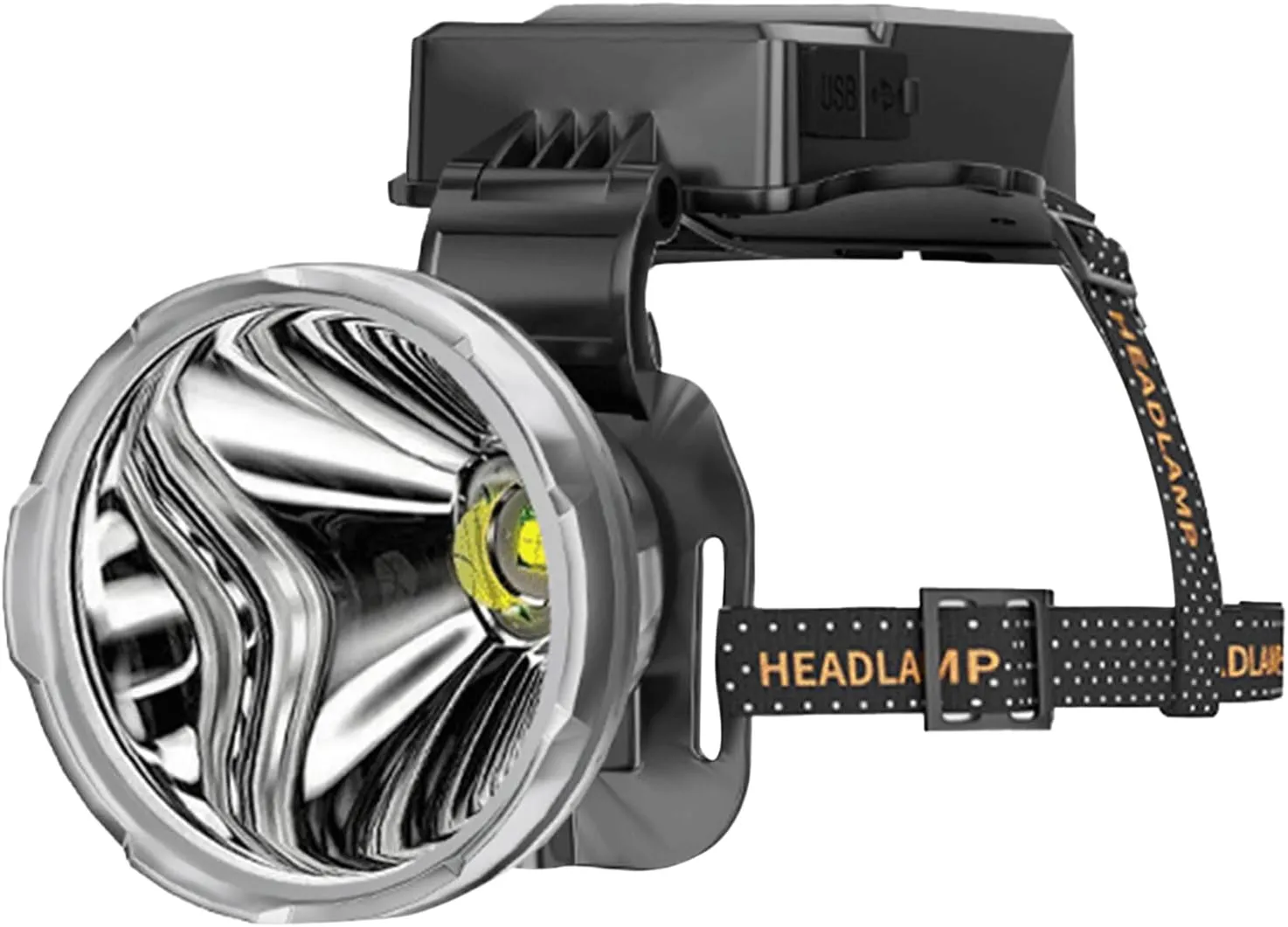 Headlamp Rechargeable, 1200 Lumen Ultra Bright LED Head Lamp with Motion Sensing Switch, 3 Modes Head Lights for Outdoor Running Hunting Hiking, Solar Power & USB Rechargeable