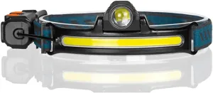 Headlamps Release Induction Headlamp XPG COB LED Head Lamp with Built-in Battery Flashlight USB Rechargeable 6 Modes Head Torch