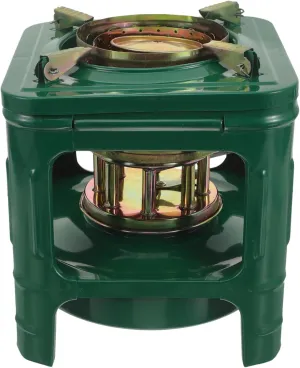 Heater 8 Wicks Round Camping Picnic Burner Furnace Efficient Portable Camping Stove Backpacking Oil Stoves Cooker Cookware Handy Outdoor Portable for Backpacking Hiking