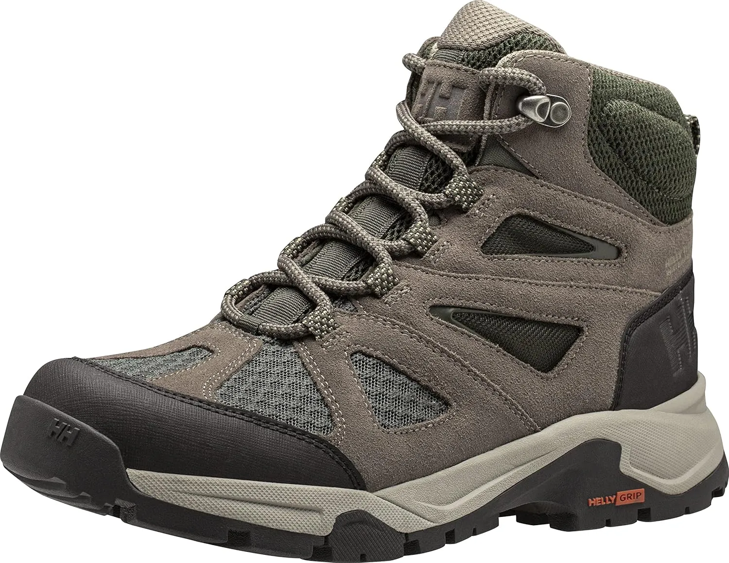 Helly-Hansen Womens Switchback Trail HT Lightweight Supportive Waterproof Hiking Boot, 730 Bungee Cord/Forest Night, 6F