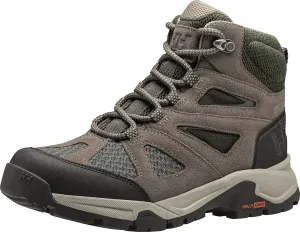 Helly-Hansen Womens Switchback Trail HT Lightweight Supportive Waterproof Hiking Boot, 730 Bungee Cord/Forest Night, 6F