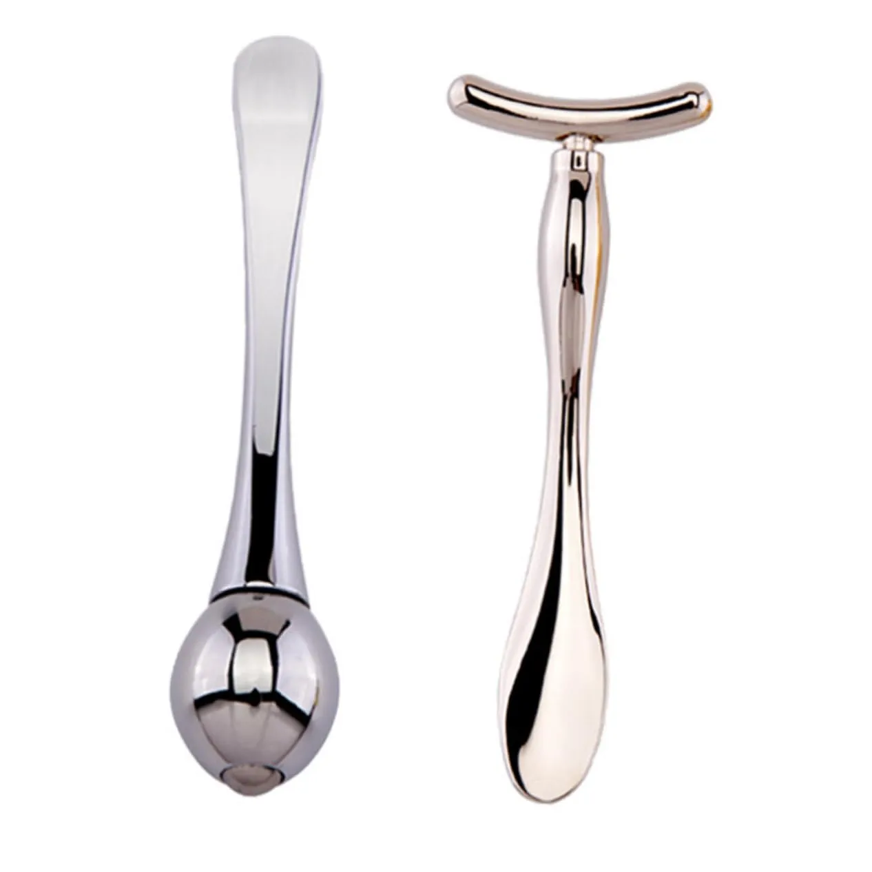 Hemoton 3 Sets Mini Eye Massager Roller T-stick for Dark Circles Relief Eye Skin Care Travel Size