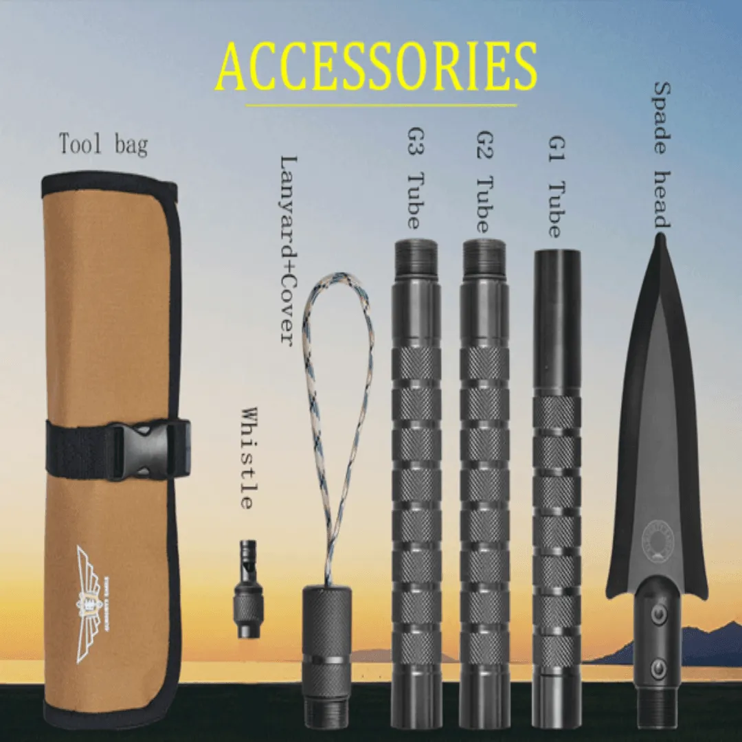 High Carbon Steel Multi-Tool - EDC Survival Gear