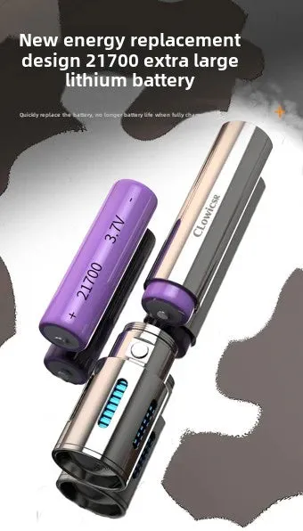 High-grade Stainless Steel 100000Lumens XHP70 Tactical Flashlight With 21700 Tesla Li-ion Battery 8-20 Hours High Endurance 9000M Long shot Waterproof