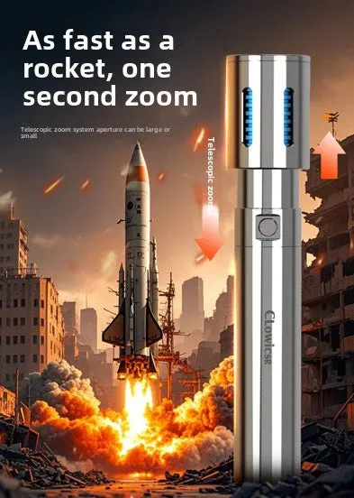 High-grade Stainless Steel 100000Lumens XHP70 Tactical Flashlight With 21700 Tesla Li-ion Battery 8-20 Hours High Endurance 9000M Long shot Waterproof