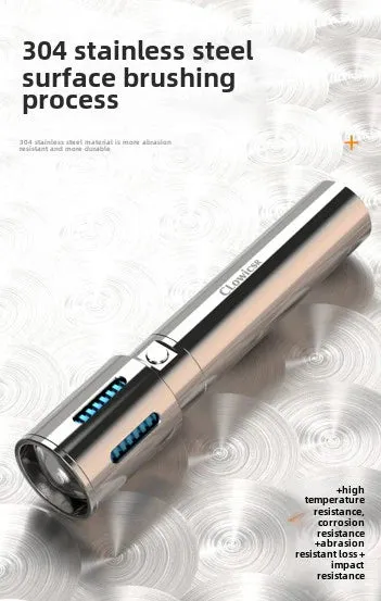 High-grade Stainless Steel 100000Lumens XHP70 Tactical Flashlight With 21700 Tesla Li-ion Battery 8-20 Hours High Endurance 9000M Long shot Waterproof