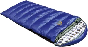 High Peak alpinizmo Kodiak 0 F Rectangular Sleeping Bag with Hood