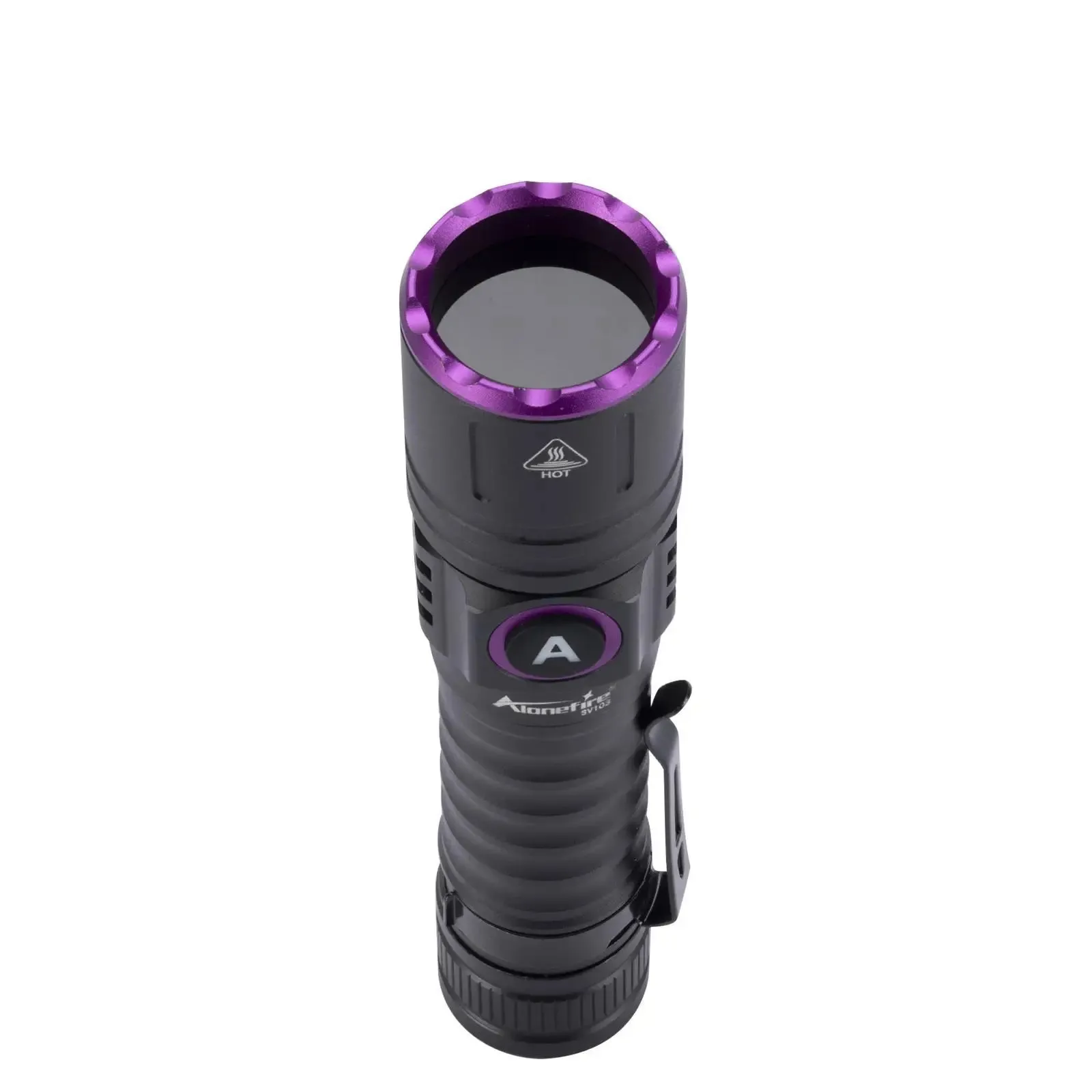 High Power 15W UV Flashlight 395/365nm USB Rechargeable for Pet Urine, Tinea, Ore, Money, Scorpions, Fluorescence Detection