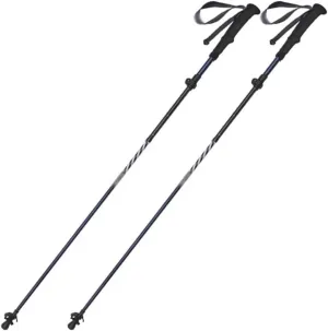 Hiking Sticks with EVA Grips- 5-Stage Telescopic, Collapsible, Shock-Absorbent Trekking Poles, 2 Pack