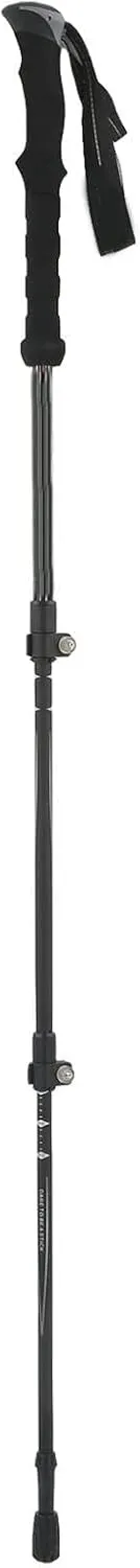 Hiking Trekking Poles, Carbon Fiber 3 Section Retractable Hiking Or Walking Sticks, Lightweight Wear Resistant Walking Poles for Hiking, Climbing, Exploring, Etc.