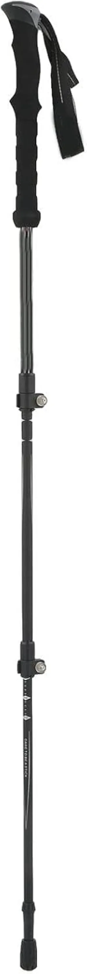 Hiking Trekking Poles, Carbon Fiber 3 Section Retractable Hiking Or Walking Sticks, Lightweight Wear Resistant Walking Poles for Hiking, Climbing, Exploring, Etc.