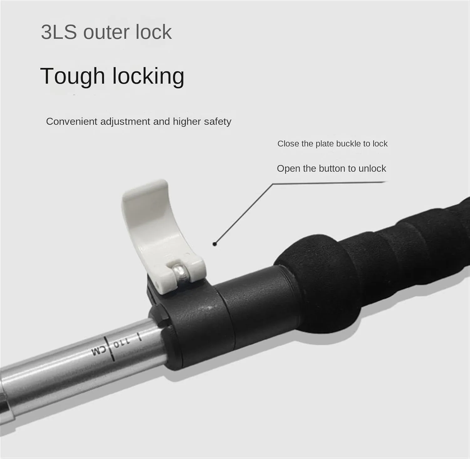 Hiking Trekking Poles Hiking Poles Aluminum Alloy Trekking Sticks Lightweight Telescopic Strong for Camping Hiking Sticks for Trekking