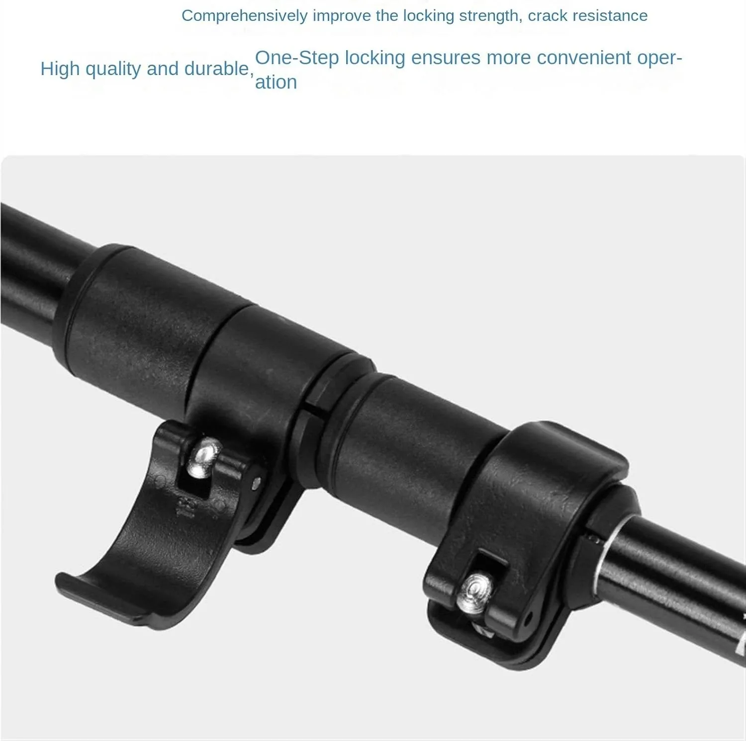 Hiking Trekking Poles Lightweight Trekking Poles Aluminum Adjustable Hiking Sticks Telescoping Walking Sticks Hiking Sticks for Trekking(Black)